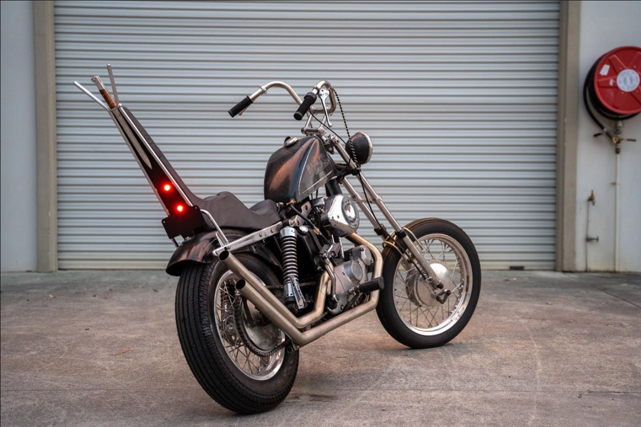 1972 Ironhead Harley Sportster Chopper Purpose Built Moto