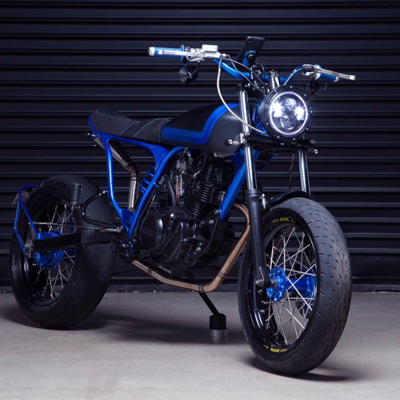 Cafe Racer Custom Headlight Motorcycle FLASHPOINT LED