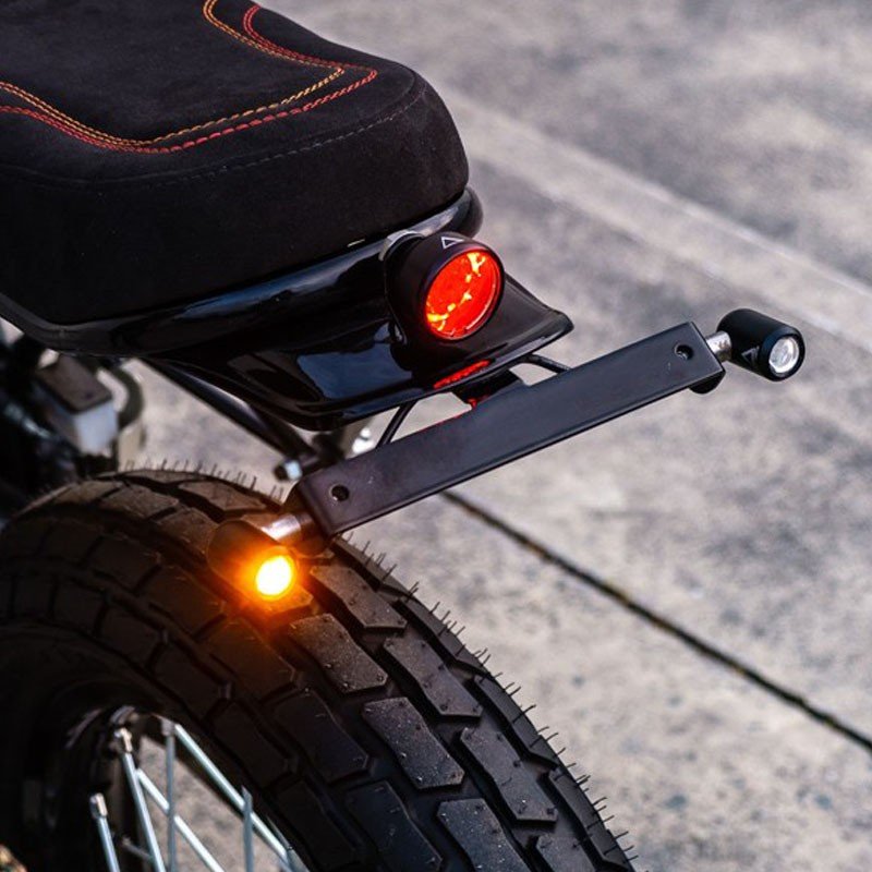 Orbit Mini Black LED Tail Light Purpose Built Moto